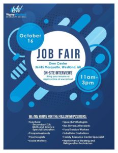 job fair email template